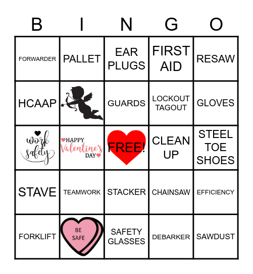 FOR THE LOVE OF SAFETY Bingo Card