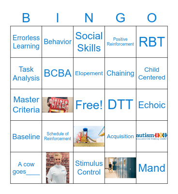 Autism ETC Bingo Card