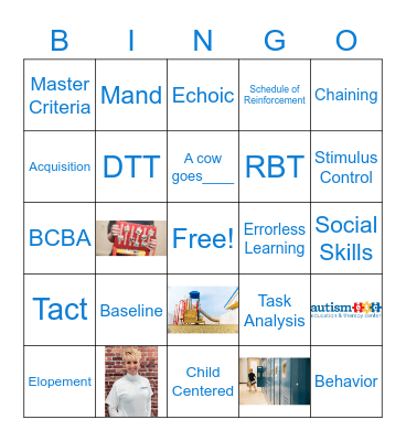 Autism ETC Bingo Card