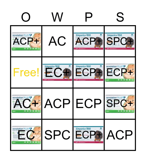 OWP Bingo! Bingo Card