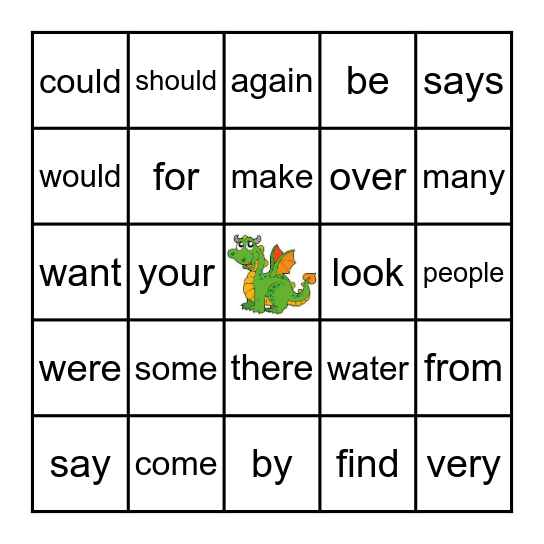 SIPPS Beginning- Lesson 45 Bingo Card
