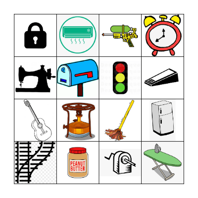 African American Inventors Bingo Card