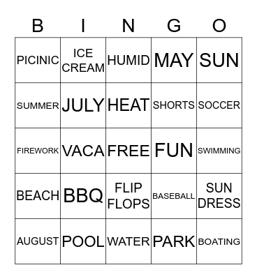 Team Awesome!! Bingo Card