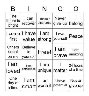 Happy Valentines Day! Bingo Card