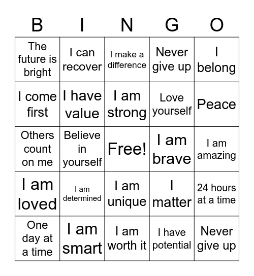 Happy Valentines Day! Bingo Card