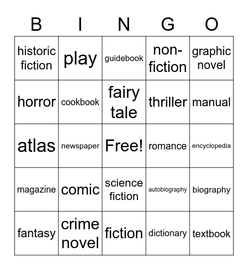 Bingo Game Bingo Card