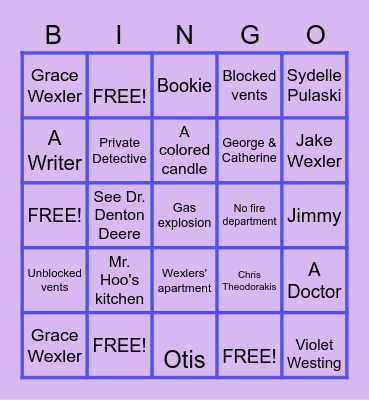 BINGO- The Second Bomb Bingo Card