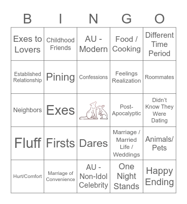 MINCHAN Bingo Card