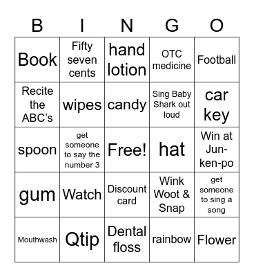 Ohana Bingo 2022 Bingo Card