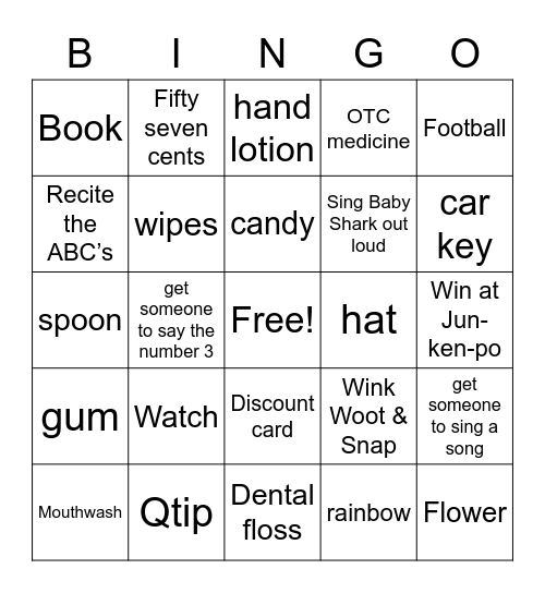 Ohana Bingo 2022 Bingo Card