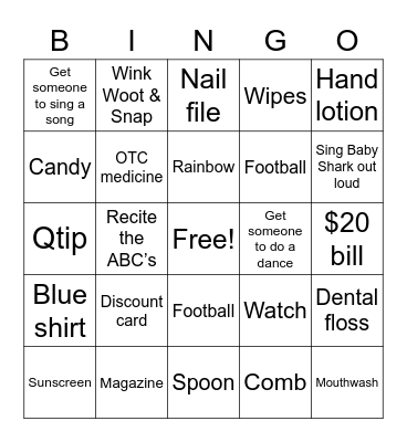 Ohana Bingo 2022 Bingo Card