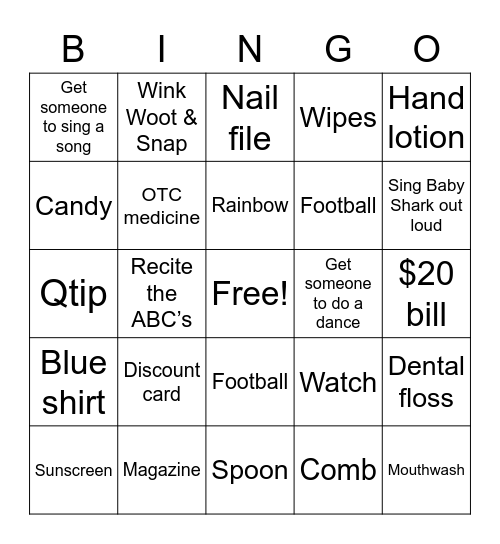 Ohana Bingo 2022 Bingo Card