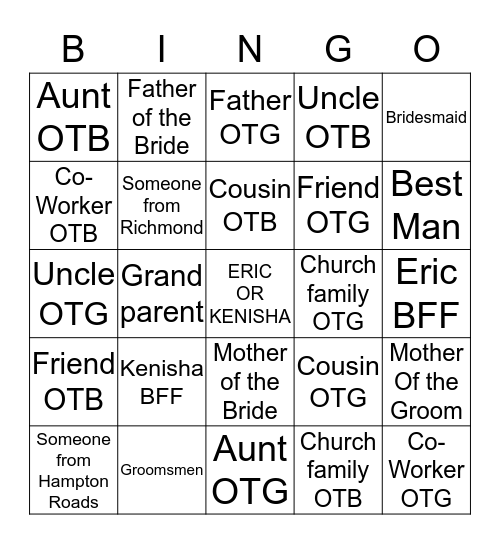 LETS GET TO KNOW ONE ANOTHER.....! Bingo Card