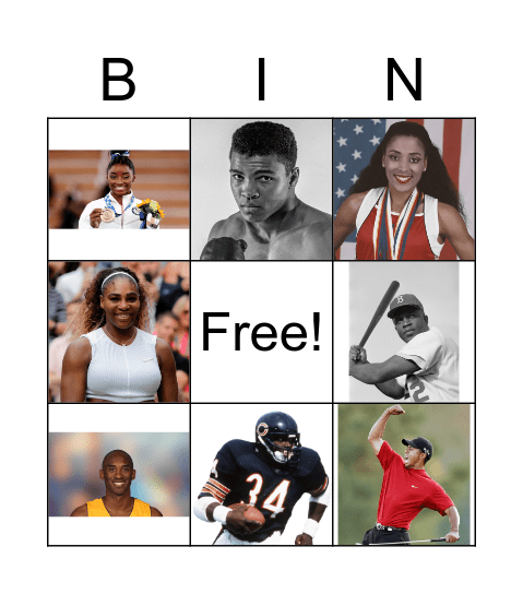 Black Bingo Card