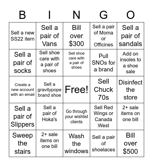 February Bingo <3 Bingo Card