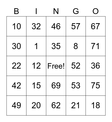 Kinnnnnn5 Bingo Card