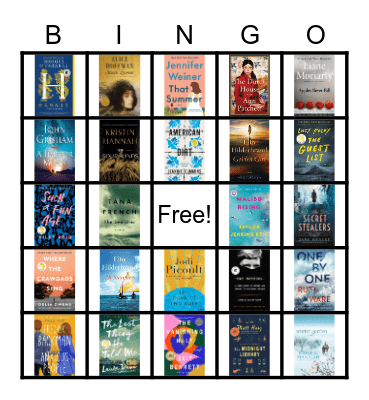 Best Loved Books at MPL Bingo Card