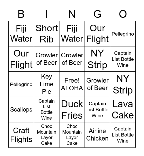 ICONA BINGO Card