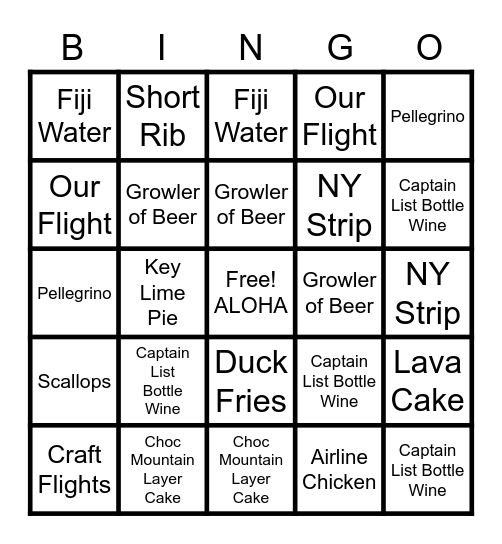 ICONA BINGO Card