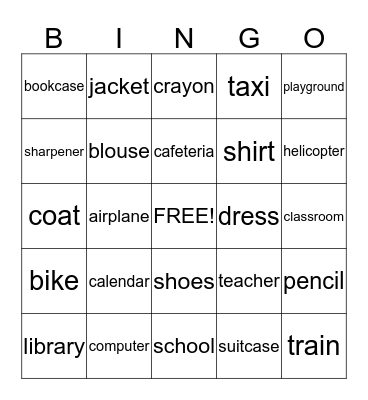 Camp Can-Do Bingo Card