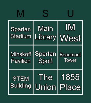 HC IMPACT BINGO Card