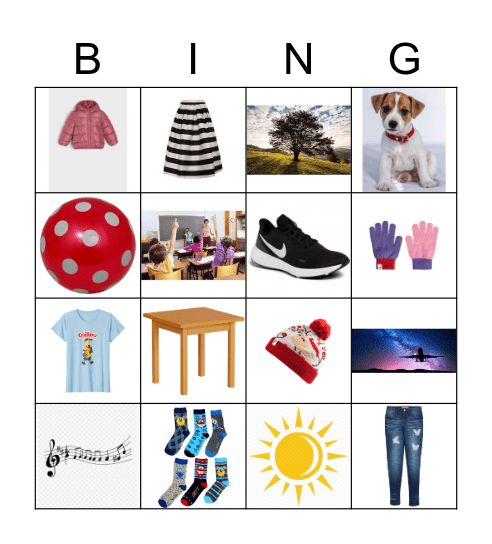 clothes-bingo-card