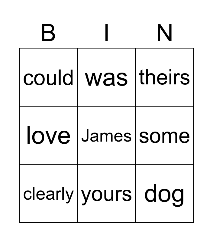 word-class-bingo-card