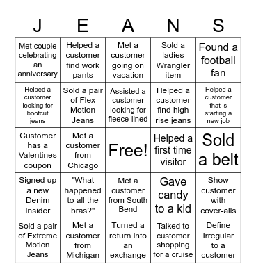 Make A Friend Day Bingo Card