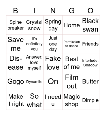 16junee_ Bingo Card