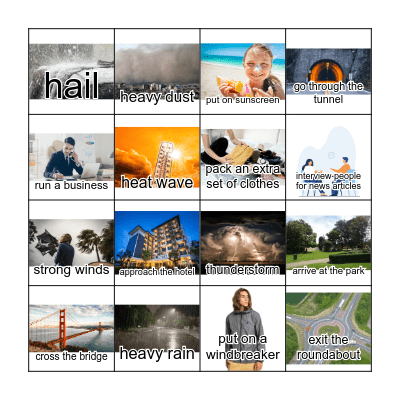 Speaking Champion 2 (part 2) Bingo Card