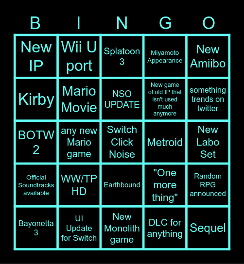 Direct Bingo Card