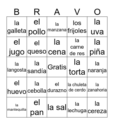 Dicho y Hecho Capítulo 4 Bingo Card