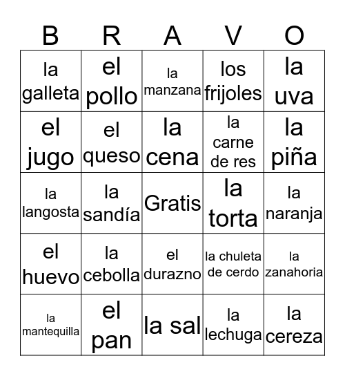 Dicho y Hecho Capítulo 4 Bingo Card