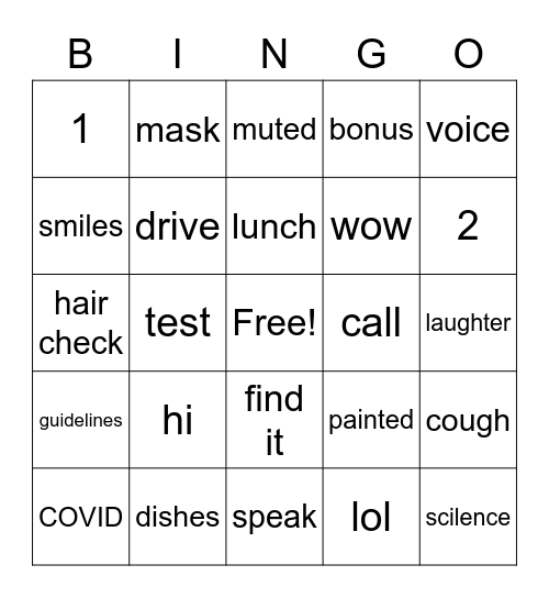 CEO Roadshow bingo card Bingo Card