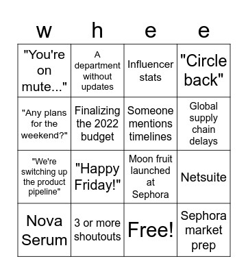 Herbingo Card