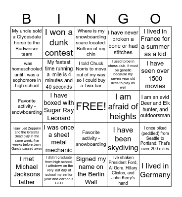 Guess which PayTracer #1 Bingo Card