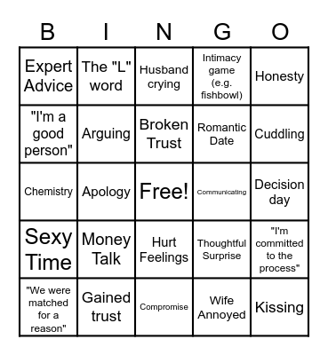 MOLLY'S MAFS BINGO Card