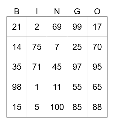 ❤ FH00KARINA Bingo Card