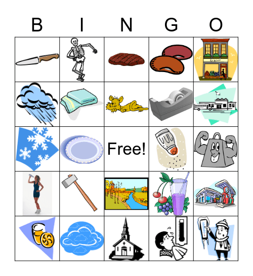 Hidatsa Bingo 2 Bingo Card