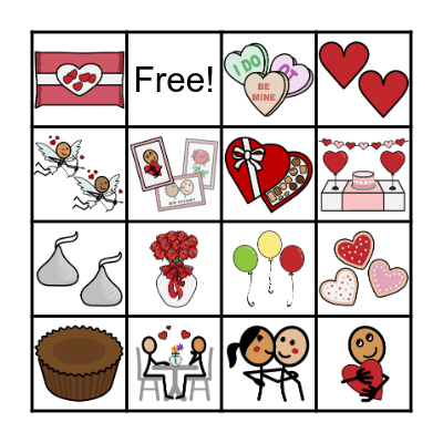 Valentine's Day BINGO! Bingo Card