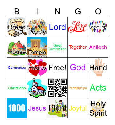 February 13, 2022 Bingo Card