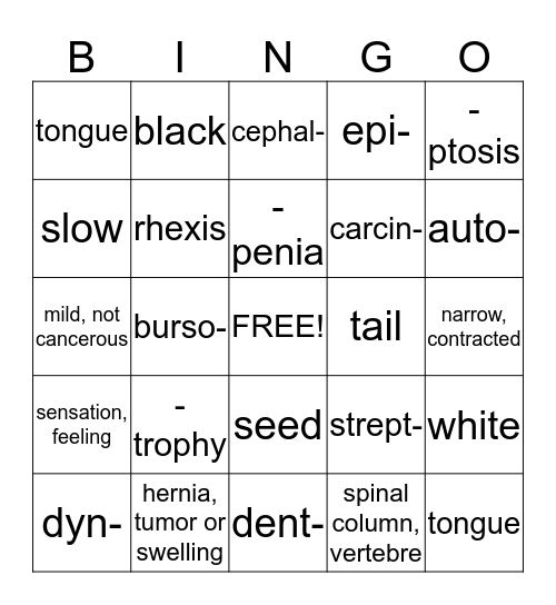 medical-terminology-bingo-card