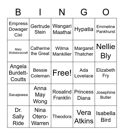 Galentine's Day 2.0! Bingo Card