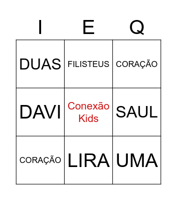 Bingo Bíblico Bingo Card