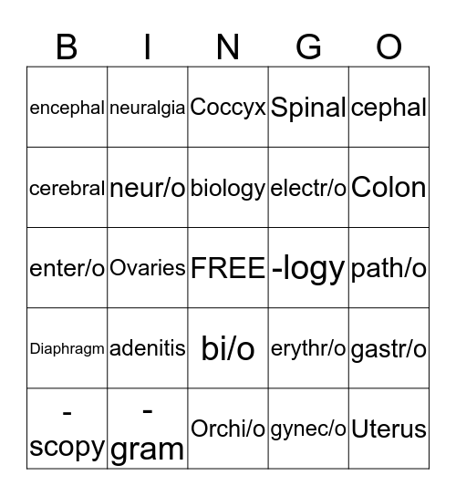 medical-term-bingo-card