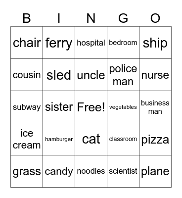 grade 4 and 6 review Bingo Card