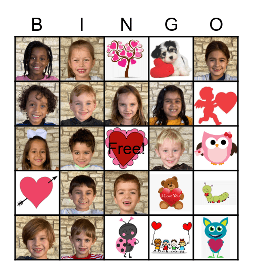Mrs. Behringer's Valentine's Day BINGO 2022 Bingo Card