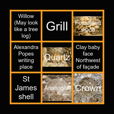 Grotto Bingo Card