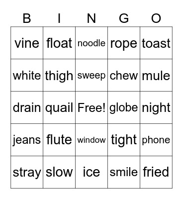 Happy Valentine's Day Bingo Card