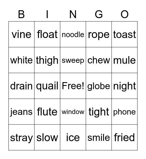 Happy Valentine's Day Bingo Card